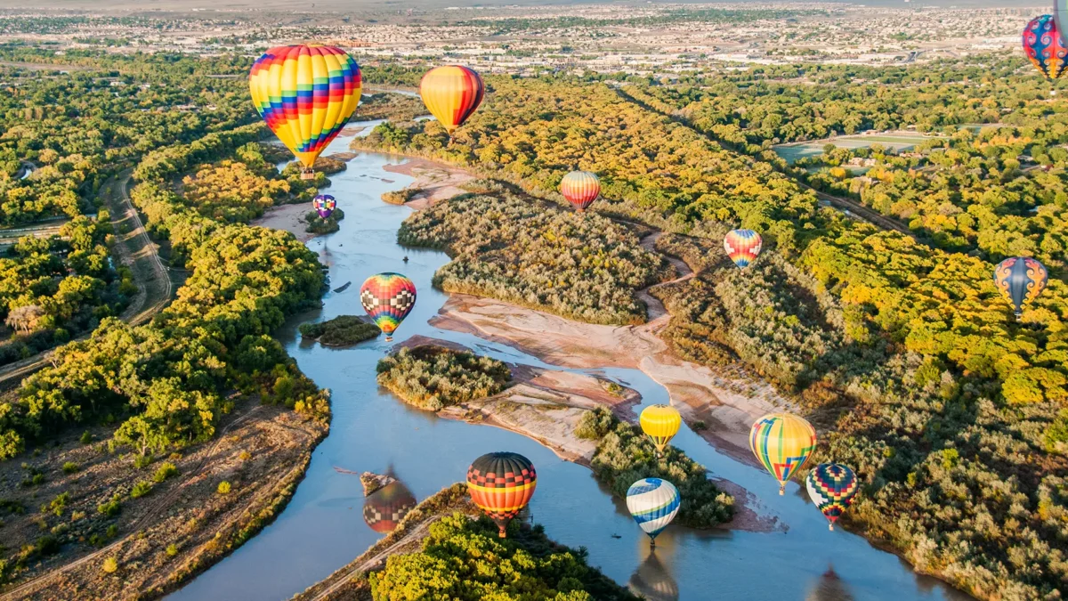 Balloon Fiesta in Albuquerque, New Mexico