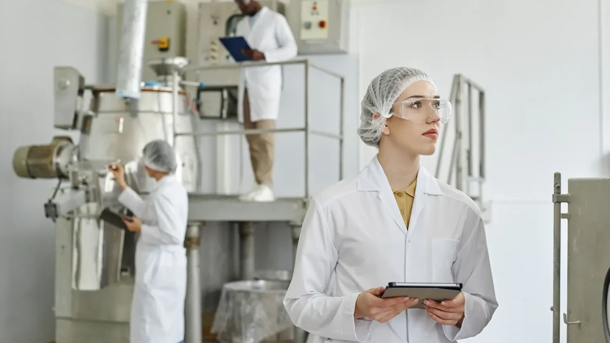 Clean workshop of a pharmaceutical factory