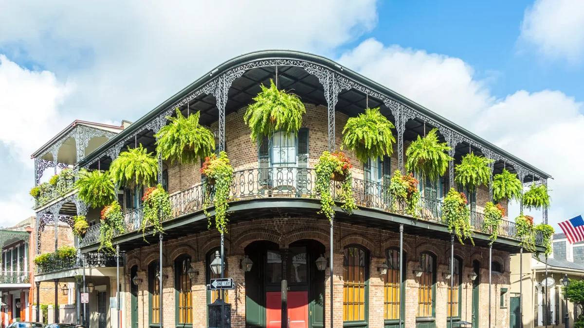 Historic building in the French Quarter