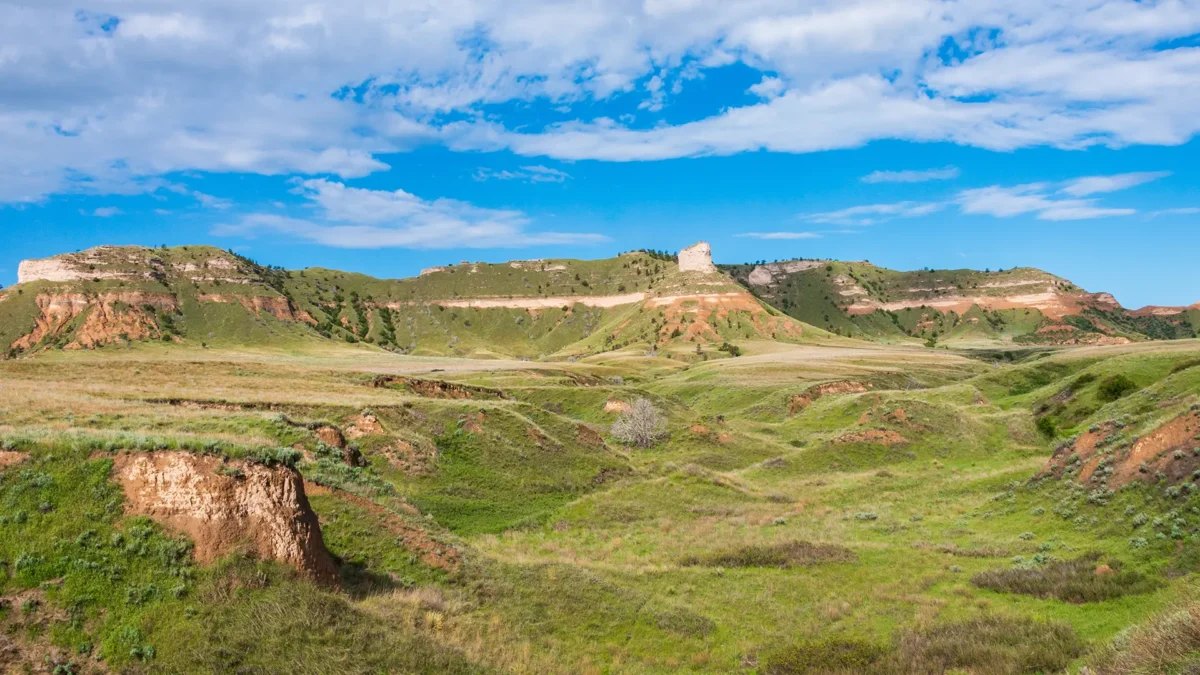 Scotts Bluff National Monument in Nebraska