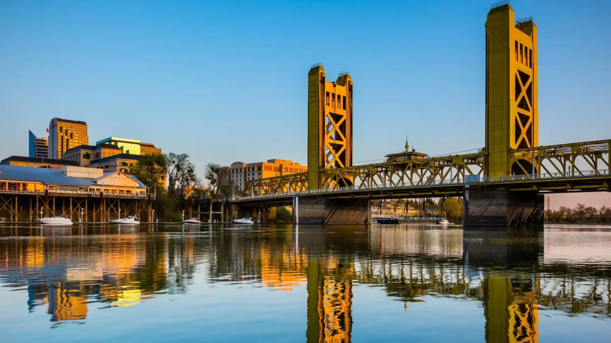 Tower Bridge in Sacramento