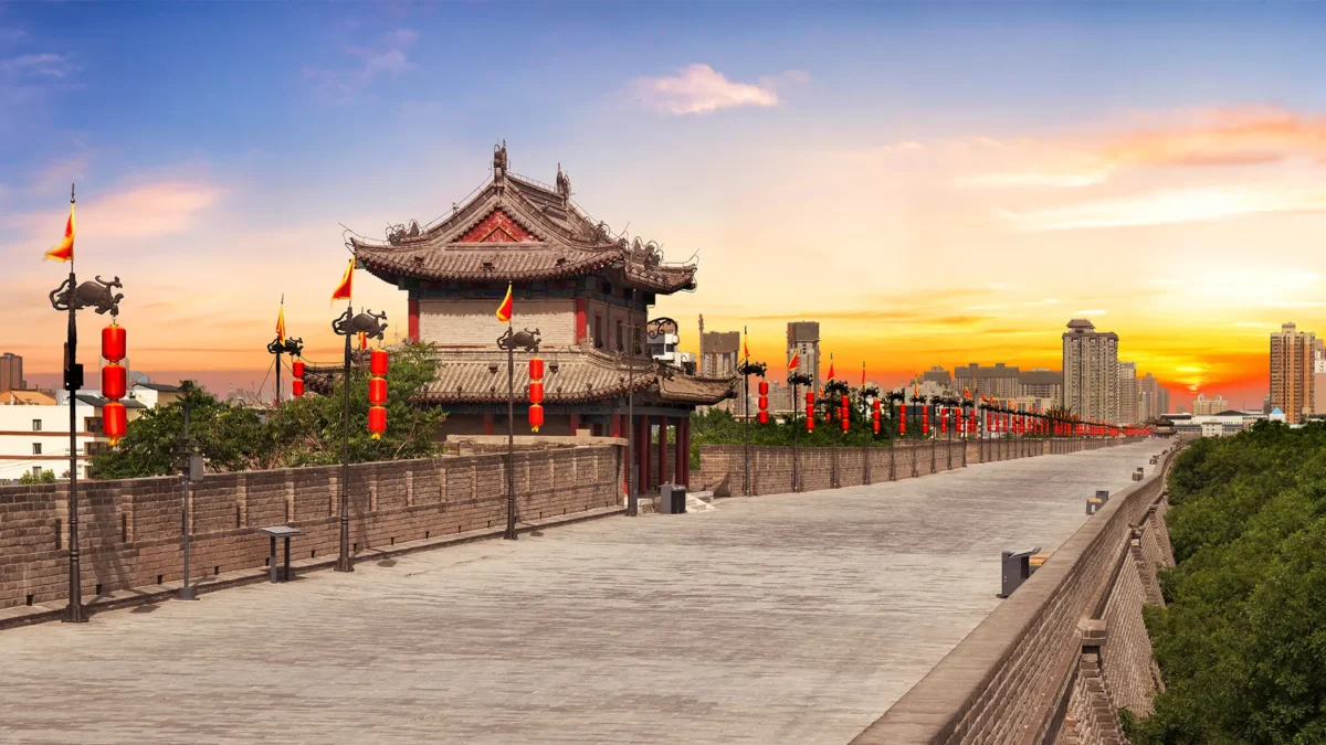 Wall in Xi'an, China