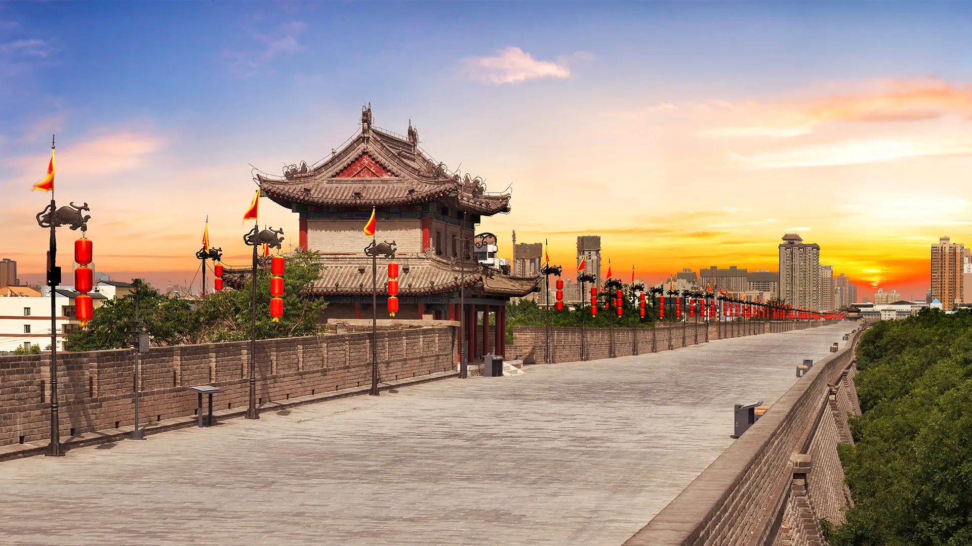 Wall in Xi'an, China