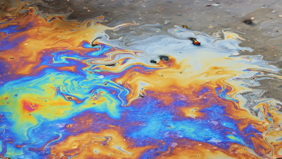 Industrial hazard spill pollution