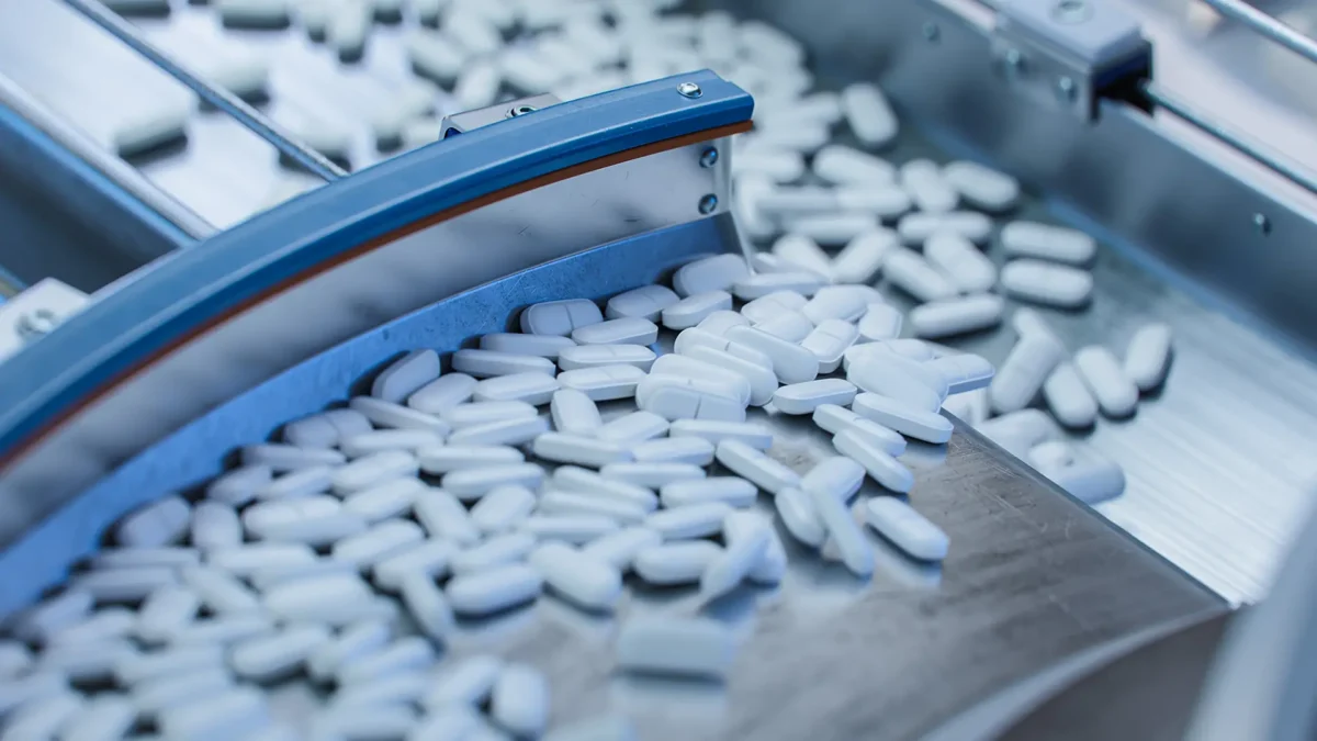 Tablets manufacturing process