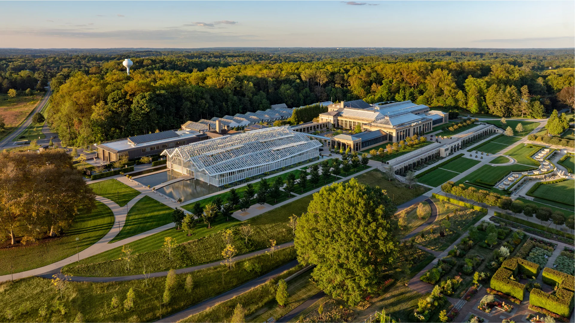 Longwood Gardens Full View Exterior